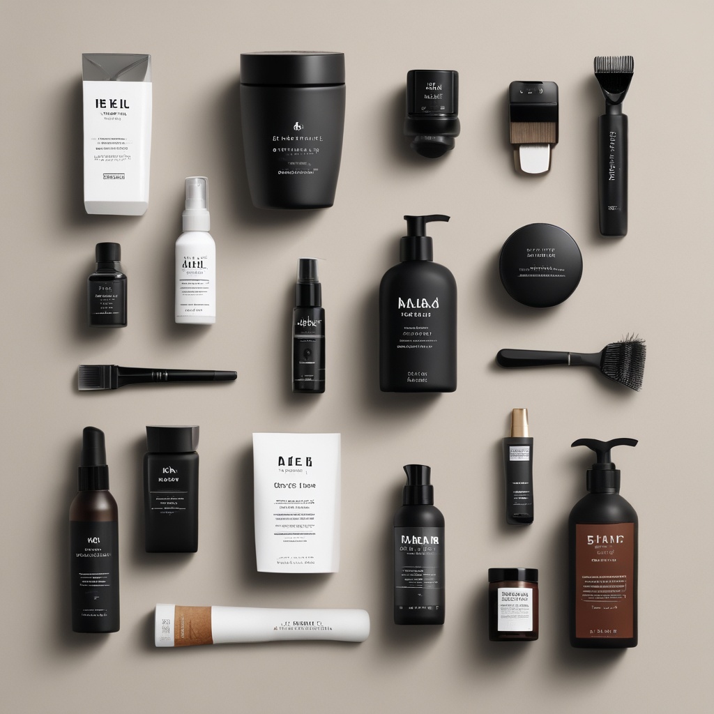 Minimalist grooming products for men